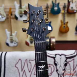 Paul Reed Smith PRS Wild West Guitars Special Run CE 24 Painted Black Neck 57/08 Covered Pickups Faded Grey Black Blue Burst 7.65 LBS - Image 7