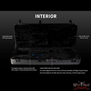 Paul Reed Smith PRS ATA Hardshell Multi-Fit Molded Cases - D2 - Image 2
