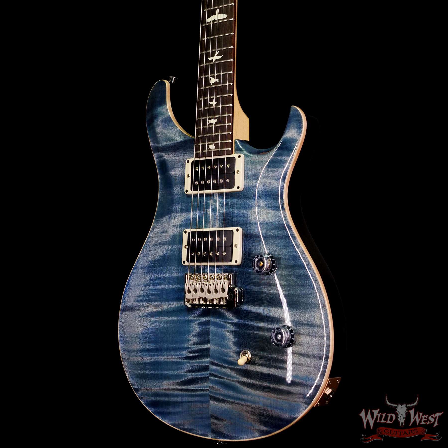 prs-ce-328454-br__wwg.jpg Paul Reed Smith PRS Bolt-On Eletrics CE 24 Faded Whale Blue - Image 2