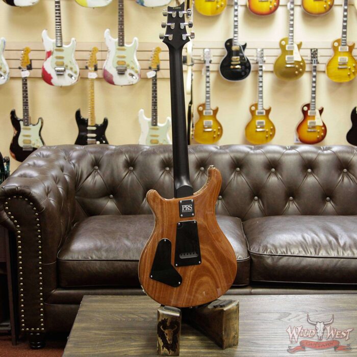 Paul Reed Smith PRS Wild West Guitars Special Run CE 24 Flame Top Painted Neck 57/08 Pickups Eriza Verde 285730 - Image 8