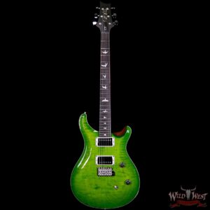 Paul Reed Smith PRS Wild West Guitars Special Run CE 24 Flame Top Painted Neck 57/08 Pickups Eriza Verde 285730 - Image 3
