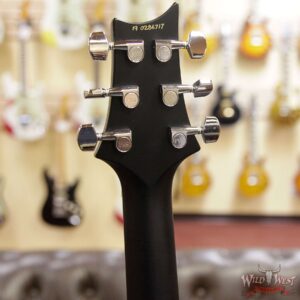 Paul Reed Smith PRS Wild West Guitars Special Run CE 24 Flame Top Painted Neck 57/08 Pickups Makena Blue 286717 - Image 9