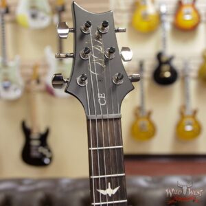 PRS Wild West Guitars Special Run CE 24 Flame Top Painted Neck 57/08 Pickups Gray Black Purple Burst 290170 - Image 8