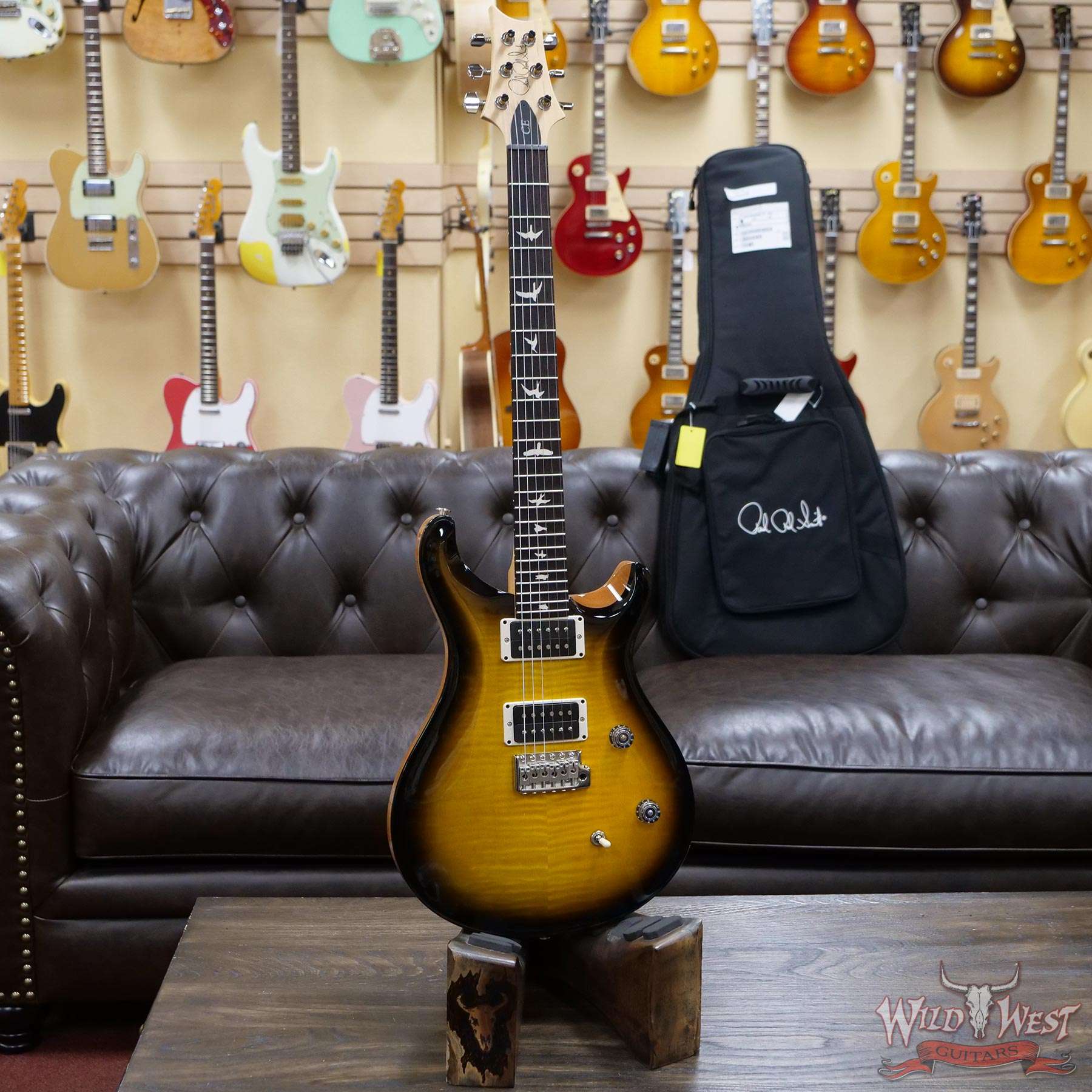 prs-ce24-303894-d1__wwg.jpg Paul Reed Smith PRS CE 24 Rosewood Fingerboard Vintage Smoke Wrap Burst with Natural back - Image 5