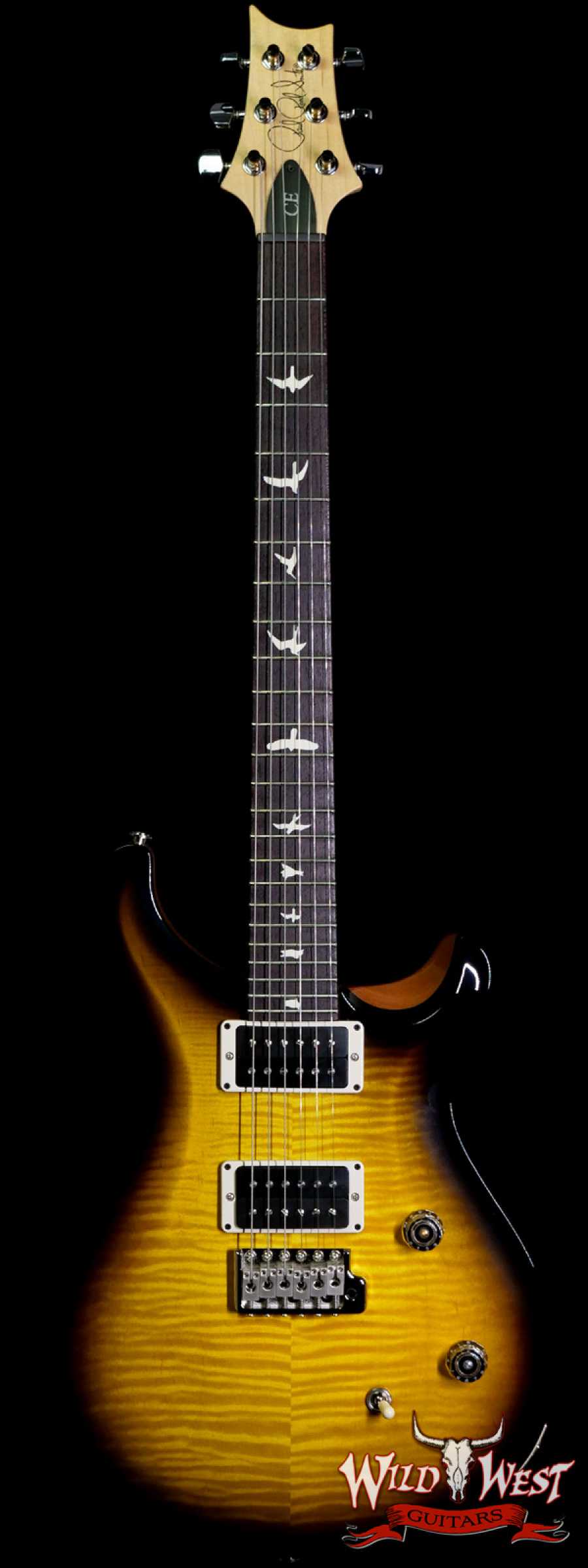 prs-ce24-303894-main__wwg_large.jpg Paul Reed Smith PRS CE 24 Rosewood Fingerboard Vintage Smoke Wrap Burst with Natural back - Image 1