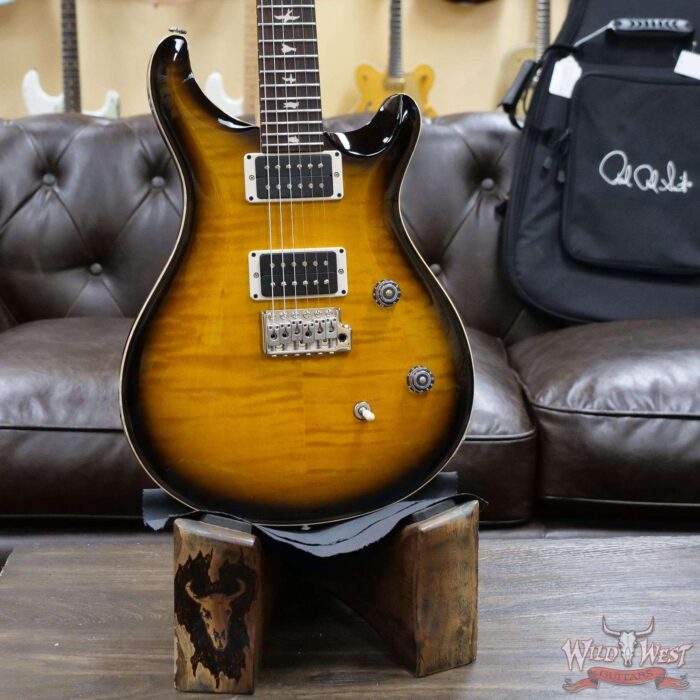 Paul Reed Smith PRS CE 24 Rosewood Fingerboard Vintage Smokeburst 7.70 LBS - Image 7