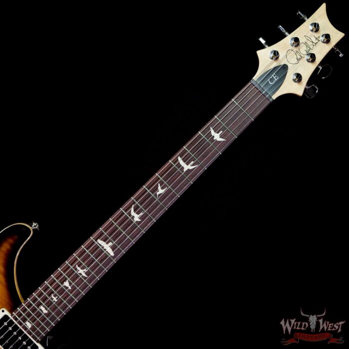 Paul Reed Smith PRS CE 24 Rosewood Fingerboard Vintage Smokeburst 7.70 LBS - Image 4