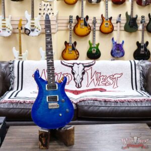 Paul Reed Smith PRS CE 24 Rosewood Fingerboard Blue Matteo Burst - Image 5