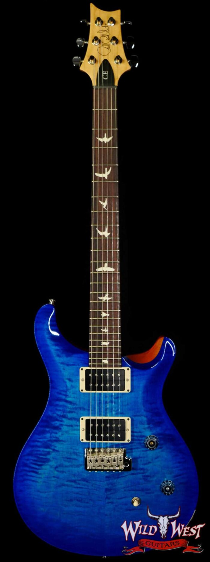 Paul Reed Smith PRS CE 24 Rosewood Fingerboard Blue Matteo Burst - Image 1