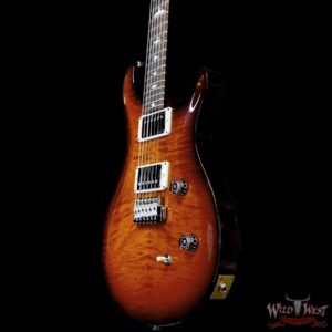 Paul Reed Smith PRS Wild West Guitars Special Run CE 24 Painted Black Neck 57/08 Pickups Violin Amber Sunburst 7.95 LBS - Image 2