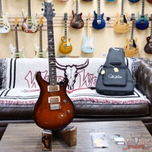 Paul Reed Smith PRS Wild West Guitars Special Run CE 24 Painted Black Neck 57/08 Pickups Violin Amber Sunburst 7.95 LBS - Image 4