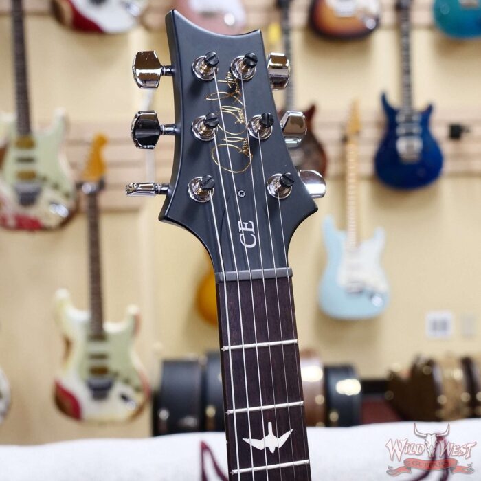 Paul Reed Smith PRS Wild West Guitars Special Run CE 24 Painted Black Neck 57/08 Pickups Violin Amber Sunburst 7.95 LBS - Image 5