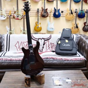 Paul Reed Smith PRS Wild West Guitars Special Run CE 24 Painted Black Neck 57/08 Pickups Violin Amber Sunburst 7.95 LBS - Image 7