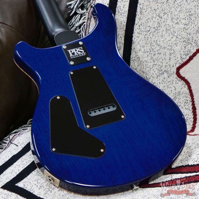 Paul Reed Smith PRS Wild West Guitars Special Run CE 24 Painted Black Neck 57/08 Covered Pickups Faded Grey Black Blue Burst 7.50 LBS - Image 9