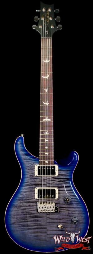 Paul Reed Smith PRS Wild West Guitars Special Run CE 24 Painted Black Neck 57/08 Covered Pickups Faded Grey Black Blue Burst 7.50 LBS