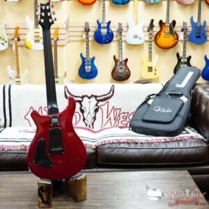 Paul Reed Smith PRS Wild West Guitars Special Run CE 24 Painted Black Neck 57/08 Covered Pickups Faded Grey Black Cherry Burst 7.85 LBS - Image 7