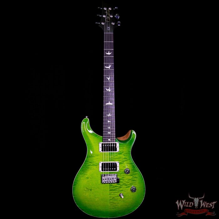 Paul Reed Smith PRS Wild West Guitars Special Run CE 24 Flame Top 57/08 Pickups Eriza Verde 253201 - Image 4