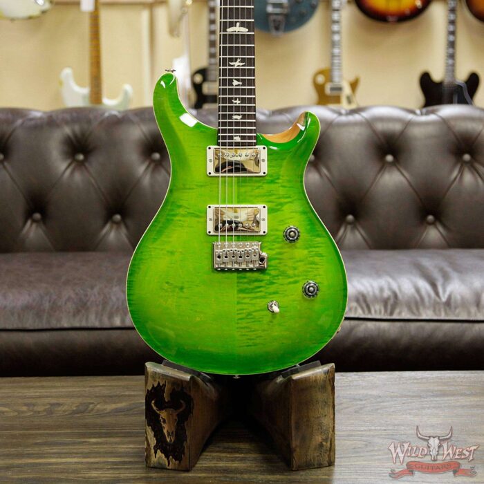 Paul Reed Smith PRS Wild West Guitars Special Run CE 24 Flame Top 57/08 Pickups Eriza Verde 253201 - Image 9