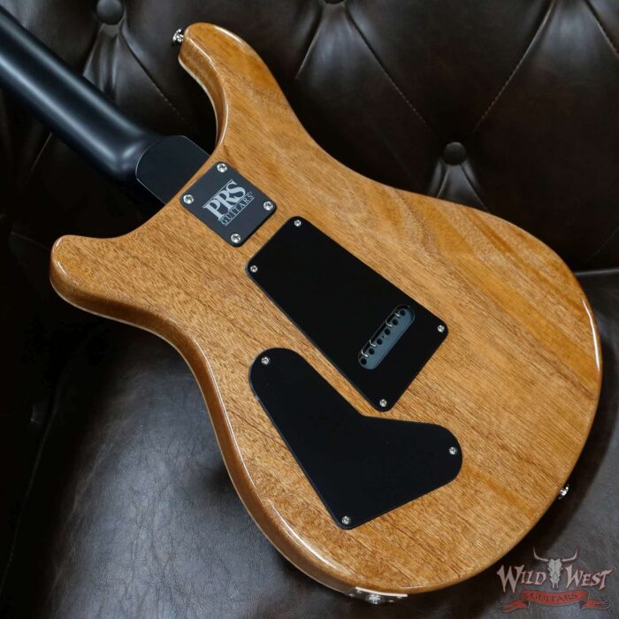 Paul Reed Smith PRS Wild West Guitars Special Run Flame Top Black Neck CE 24 Faded Grey Black Blue Burst 317888 - Image 10