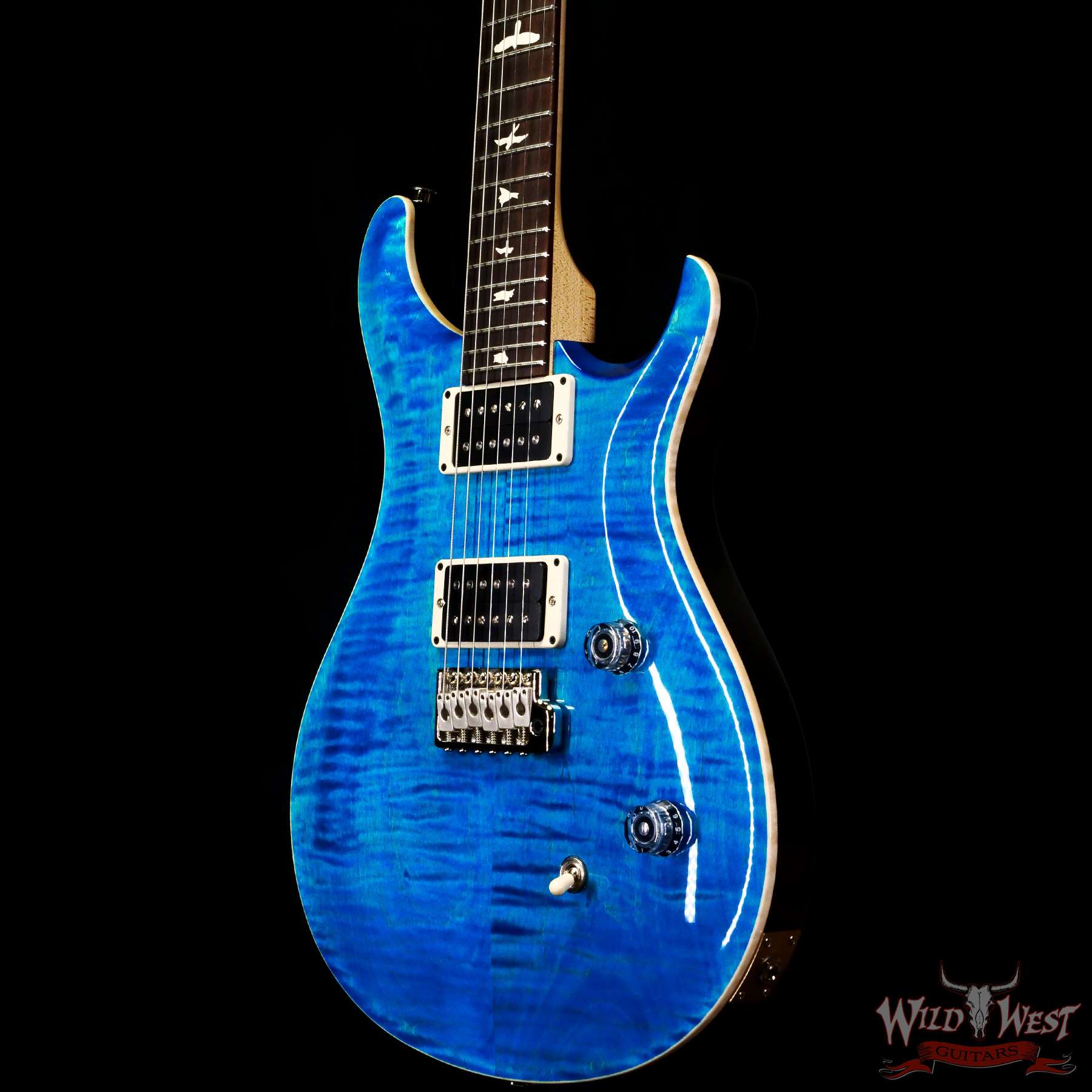 prs-ce24-blue-338701-br__wwg.jpg Paul Reed Smith PRS CE 24 Rosewood Fingerboard Blue Matteo - Image 2