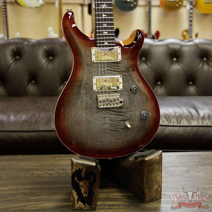 PRS WWG Special Run CE 24 Flame Maple Top 57/08 Pickups Faded Gray Black Cherry Burst 252417 - Image 8