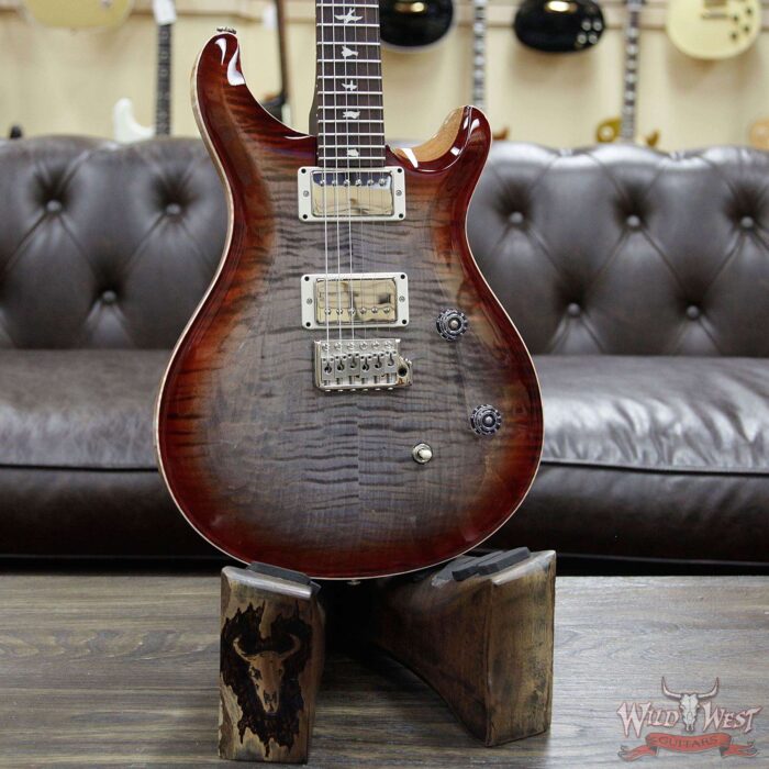 PRS WWG Special Run CE 24 57/08 Pickups Painted Black Neck Faded Gray Black Cherry Burst 292241 - Image 10