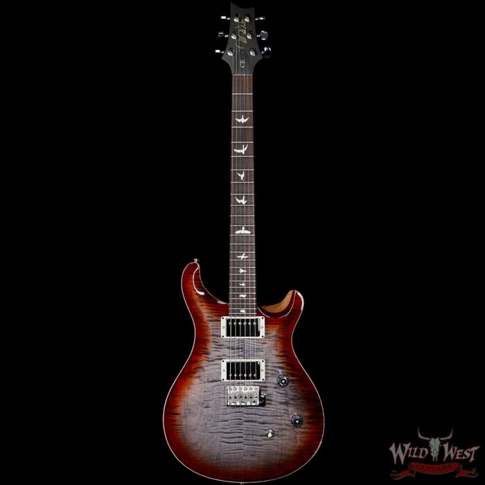 PRS WWG Special Run CE 24 57/08 Pickups Painted Black Neck Faded Gray Black Cherry Burst 292241 - Image 4