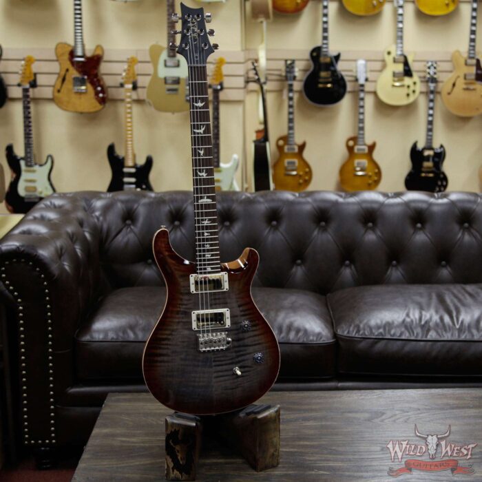 PRS WWG Special Run CE 24 57/08 Pickups Painted Black Neck Faded Gray Black Cherry Burst 292572 - Image 5