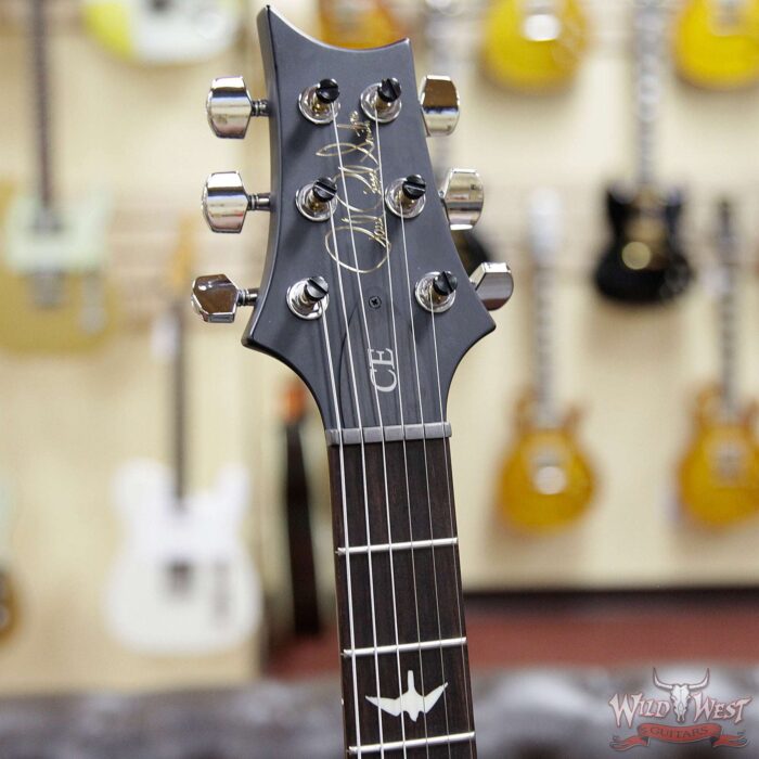 PRS WWG Special Run CE 24 57/08 Pickups Painted Black Neck Faded Gray Black Cherry Burst 292941 - Image 6