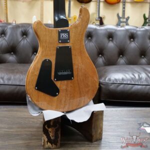 PRS Wild West Guitars Special Run Flame Top Black Neck CE 24 Faded Gray Black Cherry Burst 318886 - Image 10
