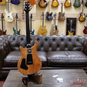 PRS Wild West Guitars Special Run Flame Top Black Neck CE 24 Faded Gray Black Cherry Burst 318382 - Image 8