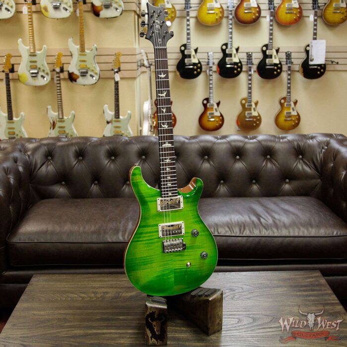 Paul Reed Smith PRS Wild West Guitars Special Run CE 24 Flame Top 57/08 Pickups Eriza Verde 244027 - Image 8