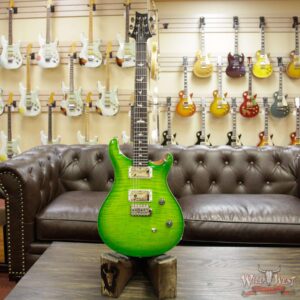 Paul Reed Smith PRS Wild West Guitars Special Run CE 24 Flame Top 57/08 Pickups Eriza Verde 251436 - Image 9