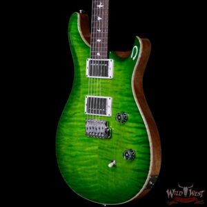 Paul Reed Smith PRS Wild West Guitars Special Run CE 24 Flame Top Painted Neck 57/08 Pickups Eriza Verde 285217 - Image 2