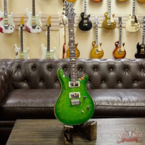 Paul Reed Smith PRS Wild West Guitars Special Run CE 24 Flame Top Painted Neck 57/08 Pickups Eriza Verde 285217 - Image 5