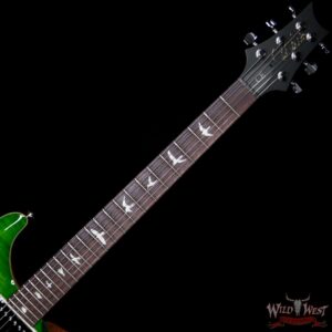 Paul Reed Smith PRS Wild West Guitars Special Run CE 24 Flame Top Painted Neck 57/08 Pickups Eriza Verde 285217 - Image 4