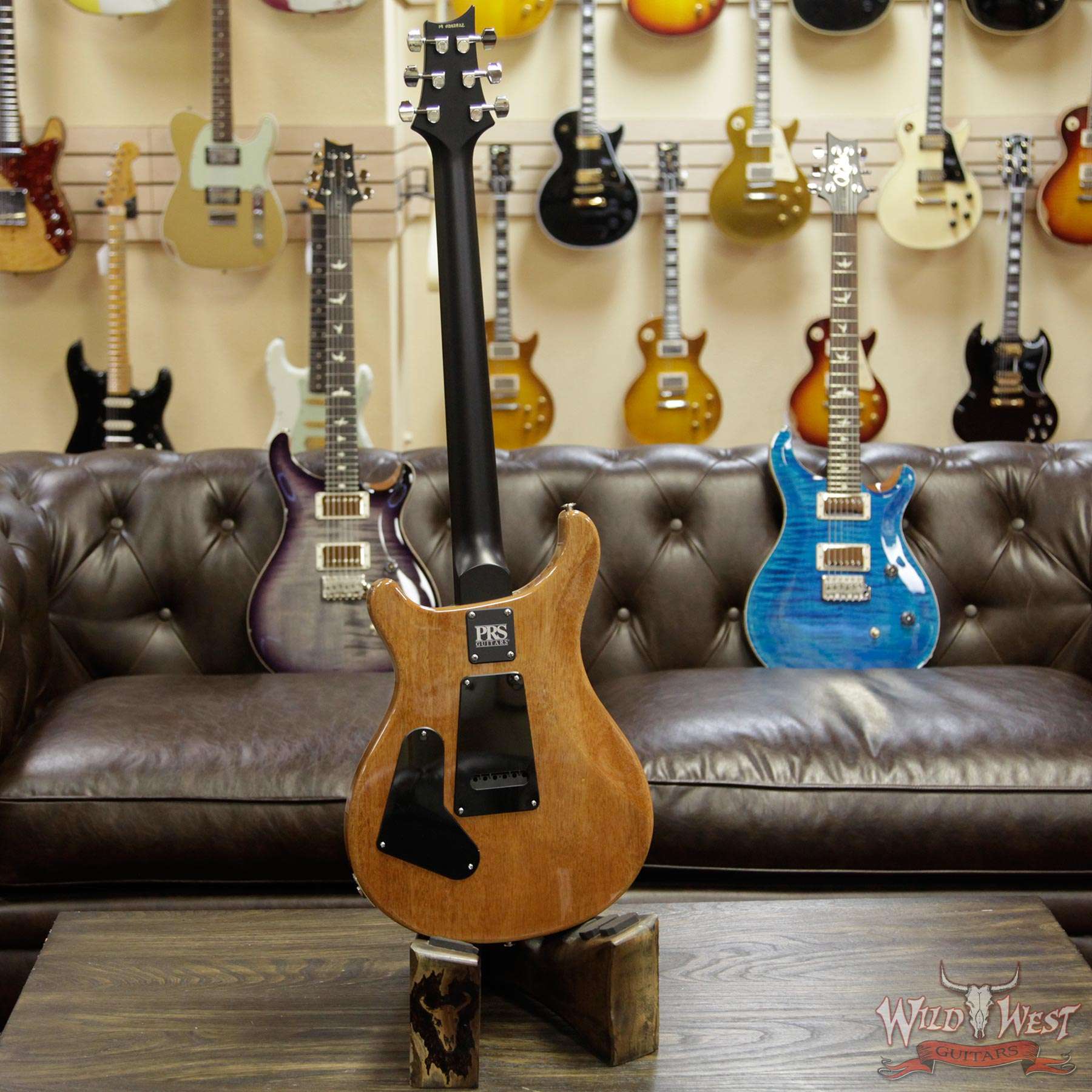 prs-ce24-erizaverde-292922-d3__wwg.jpg Paul Reed Smith PRS Wild West Guitars Special Run CE 24 Flame Top Painted Neck 57/08 Pickups Eriza Verde 292922 - Image 8