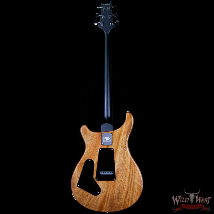 PRS Wild West Guitars Special Run CE 24 Flame Top 57/08 Pickups Faded Grey Black Blue Burst 243453 - Image 5