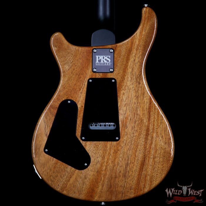 PRS Wild West Guitars Special Run CE 24 Flame Top 57/08 Pickups Faded Grey Black Blue Burst 243453 - Image 6