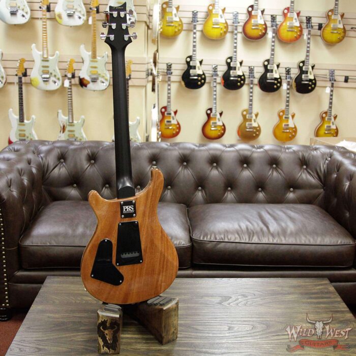 PRS Wild West Guitars Special Run CE 24 Flame Top 57/08 Pickups Faded Grey Black Blue Burst 243453 - Image 10