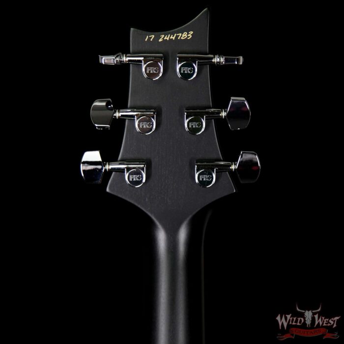 PRS Wild West Guitars Special Run CE 24 Flame Top 57/08 Pickups Faded Grey Black Blue Burst 244783 - Image 7