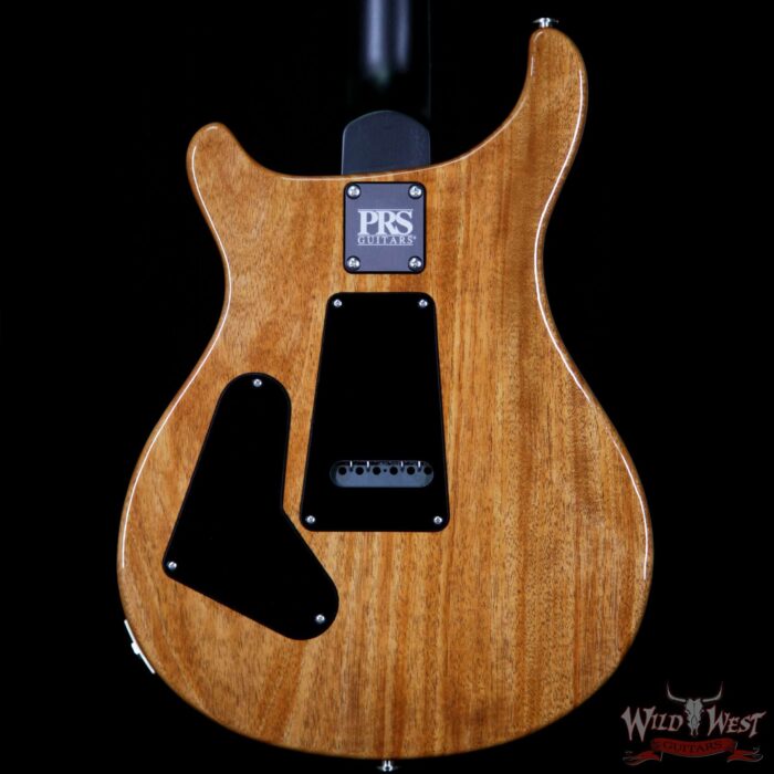 PRS Wild West Guitars Special Run CE 24 Flame Top 57/08 Pickups Faded Grey Black Blue Burst 244785 - Image 6