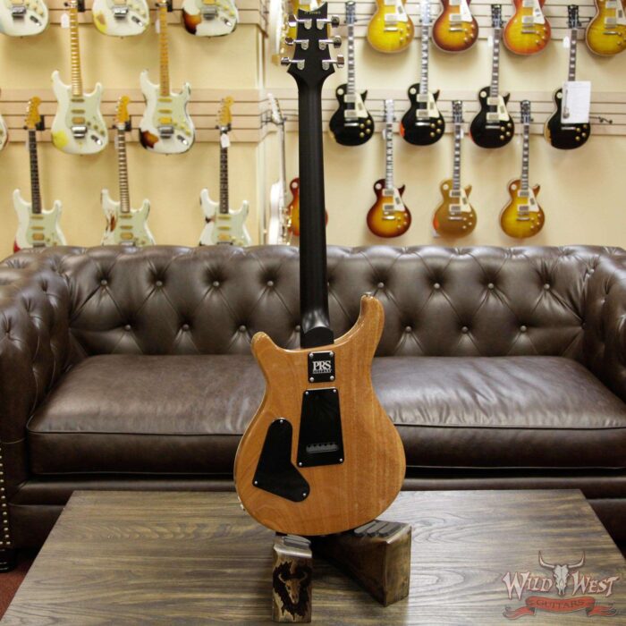 PRS Wild West Guitars Special Run CE 24 Flame Top 57/08 Pickups Faded Grey Black Cherry Burst 240813 - Image 10