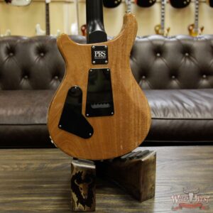PRS Wild West Guitars Special Run CE 24 Flame Top 57/08 Pickups Faded Grey Black Cherry Burst 240813 - Image 11