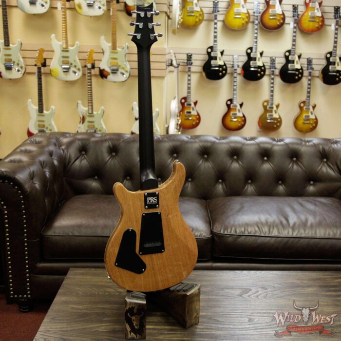 PRS Wild West Guitars Special Run CE 24 Flame Top 57/08 Pickups Faded Grey Black Cherry Burst 243454 - Image 10