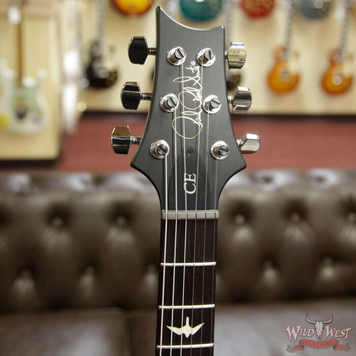 Paul Reed Smith PRS WWG Special Run CE 24 Flame Maple Top 57/08 Pickups Faded Gray Black Blue Burst 252409 - Image 8
