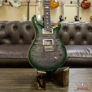 Paul Reed Smith PRS WWG Special Run CE 24 Flame Maple Top 57/08 Pickups Faded Gray Black Green Burst 251435 - Image 10