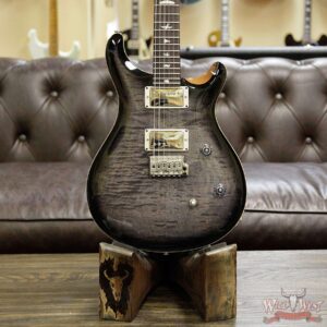 Paul Reed Smith PRS WWG Special Run CE 24 Flame Maple Top 57/08 Pickups Faded Gray Black Black Burst 250912 - Image 9