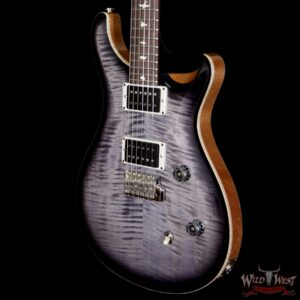 Paul Reed Smith PRS WWG Special Run CE 24 Flame Maple Top 85/15 Pickups Faded Gray Black Black Burst 250897 - Image 2