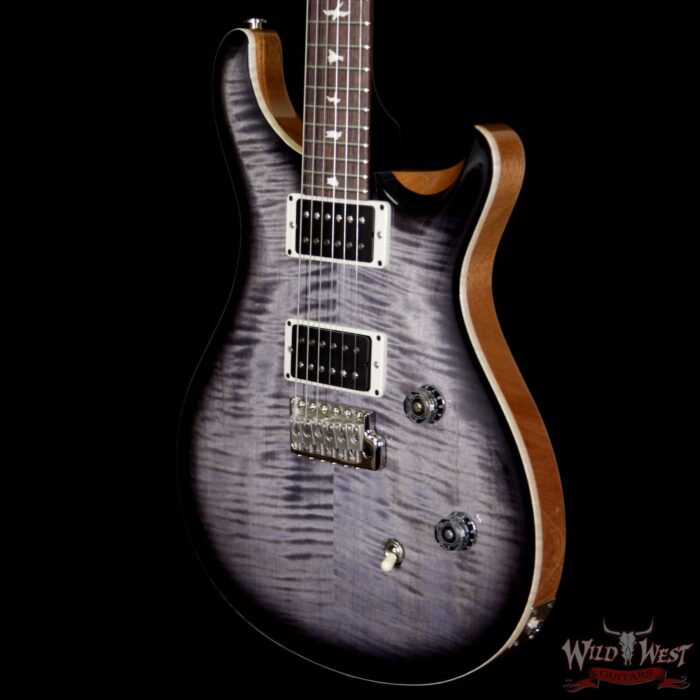 Paul Reed Smith PRS WWG Special Run CE 24 Flame Maple Top 85/15 Pickups Faded Gray Black Black Burst 250897 - Image 2